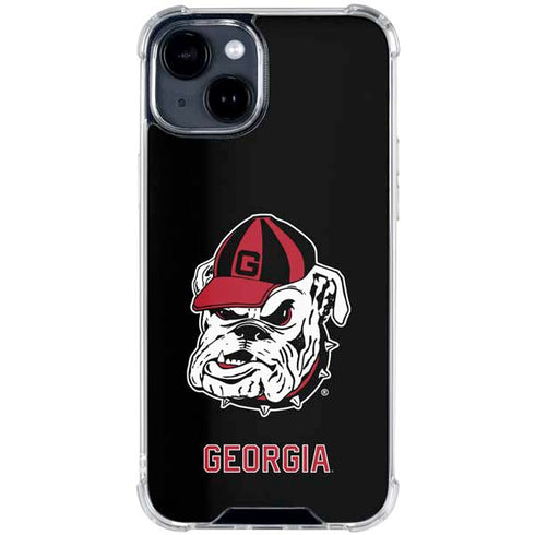 University of Georgia Bulldogs Mascot iPhone 14 Clear Case